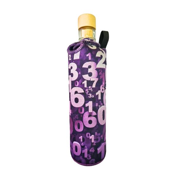 Flaska numbers 0,3 liter paars